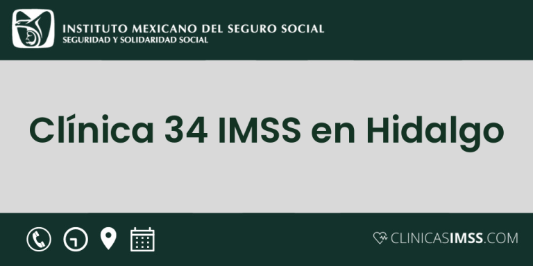Clínica 34 IMSS en Hidalgo | UMF | Tulancingo